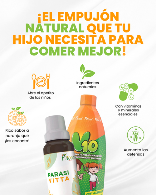 KIT NIÑOS - V10 Y PARASIVITTA